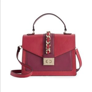 Apt 9 Chain Link Satchel Purse NWT